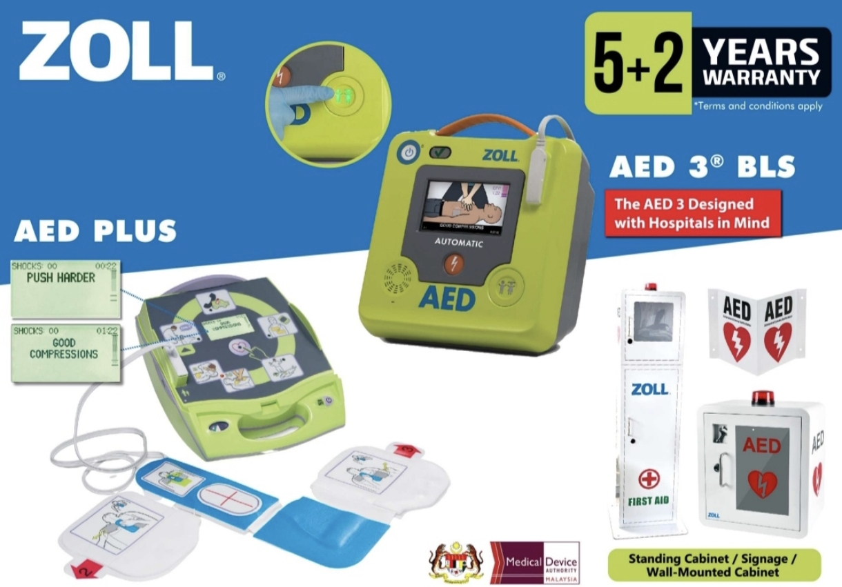 Automated External Defibrillator (AED) | Jiwa Book Store