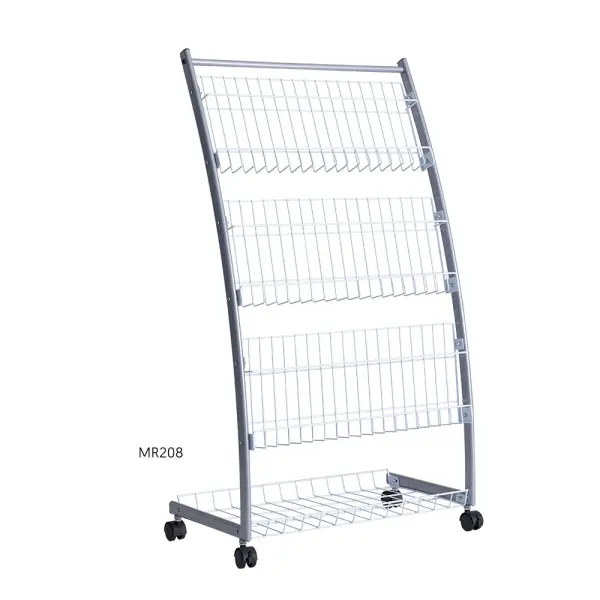 NEWSPAPER & MAGAZINE RACK (MR201 & MR208) | Jiwa Book Store