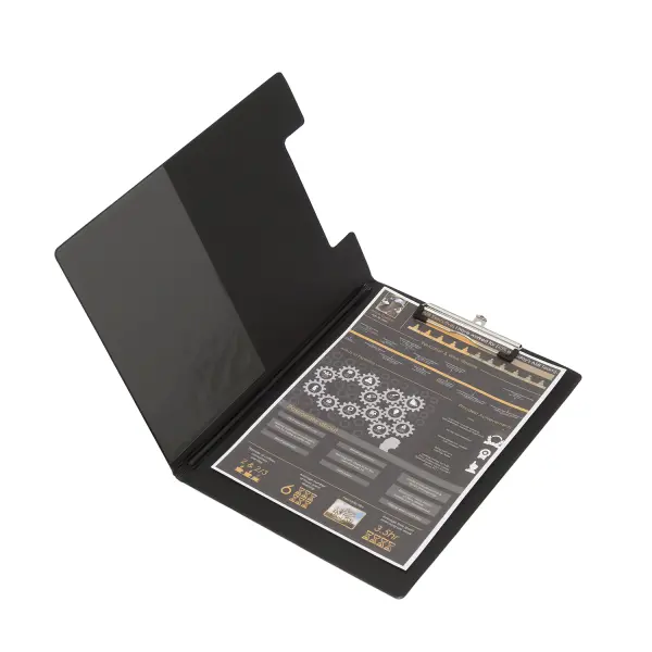 A4 CLIPBOARD WITH COVER (BANTEX) | Jiwa Book Store