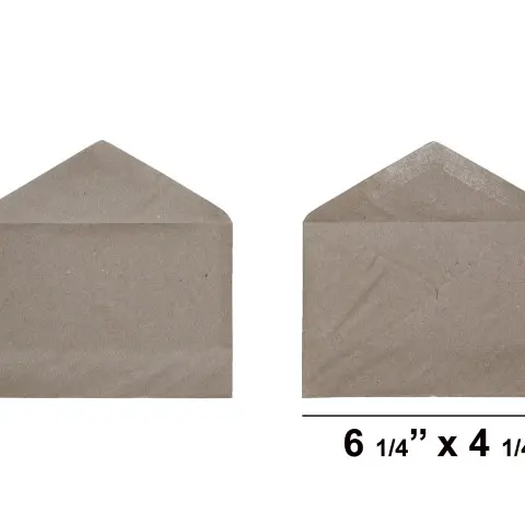 BROWN ENVELOPE 4.25X6.25 (25'S) | Jiwa Book Store