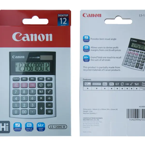 Canon LS-120 HI III CALCULATOR | Jiwa Book Store