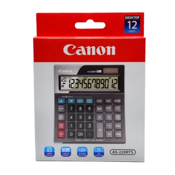 Canon AS-220 RTS Calculator | Jiwa Book Store