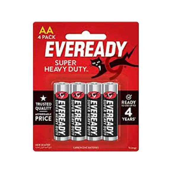 Eveready AA Battery (4 Pcs Pack) | Jiwa Book Store