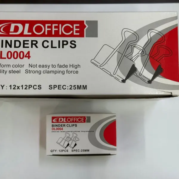BINDER CLIP 25MM (1") (DOZEN) | Jiwa Book Store