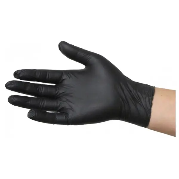 BLACK DISPOSABLE HAND GLOVE (BOX) | Jiwa Book Store