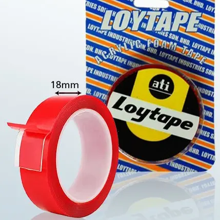 ACRYLIC DOUBLE SIDED TAPE [LOYTAPE] 18MM (3/4") | Jiwa Book Store