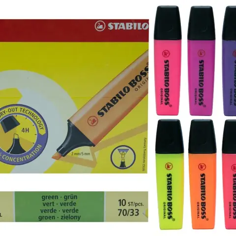 STABILO BOSS ORIGINAL HIGHLIGHTER | Jiwa Book Store