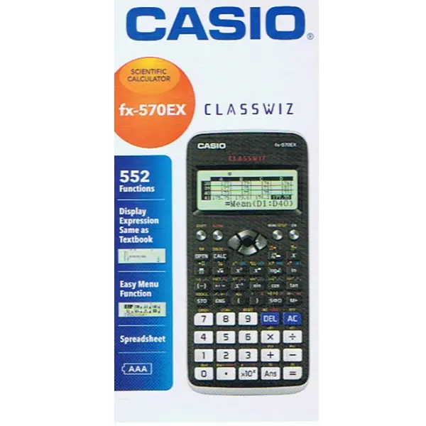 Casio fx-570EX Scientific Calculator (2nd Edition) | Jiwa Book Store