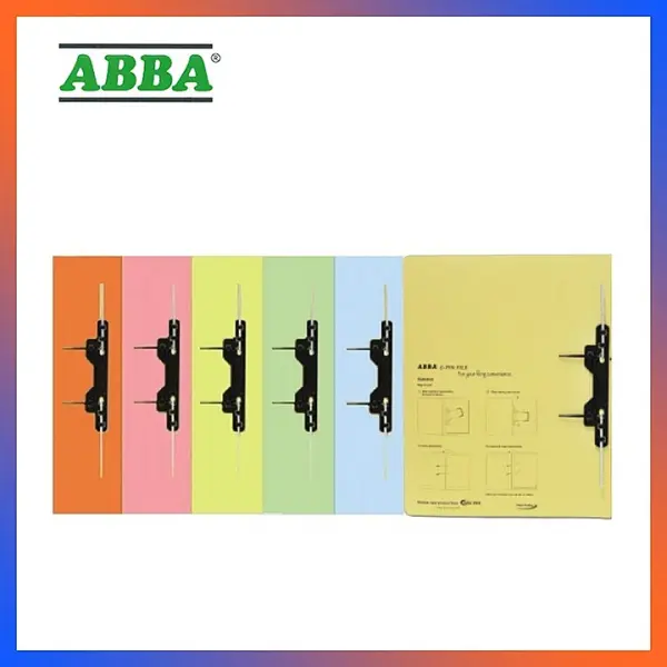ABBA SPRING FILE NO.350 U-PIN (PLASTIC) | Jiwa Book Store