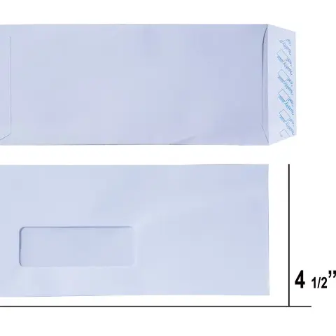 White Window Envelope 4.5x9.5 (25's) | Jiwa Book Store