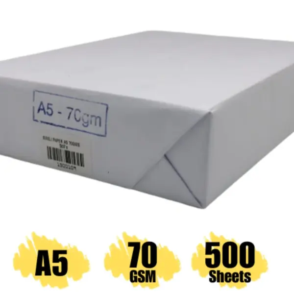 A5 PAPER (70GSM) 500'S | Jiwa Book Store