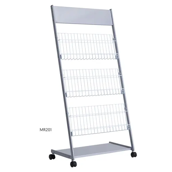 NEWSPAPER & MAGAZINE RACK (MR201 & MR208) | Jiwa Book Store