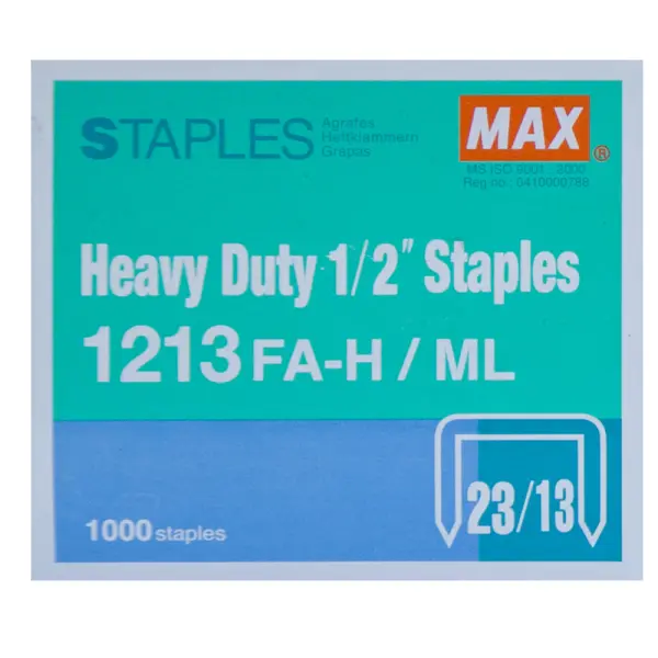 MAX Heavy Duty Staples 1213FA-H (23/13) | Jiwa Book Store