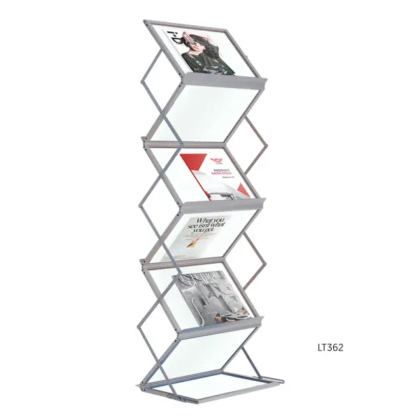 NEWSPAPER & MAGAZINE RACK (LT361 & LT362) | Jiwa Book Store