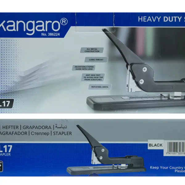 Kangaro Heavy Duty Stapler HD23L17 | Jiwa Book Store