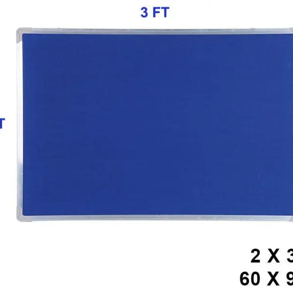 FOAM NOTICE BOARD (ALUMINIUM FRAME) | Jiwa Book Store