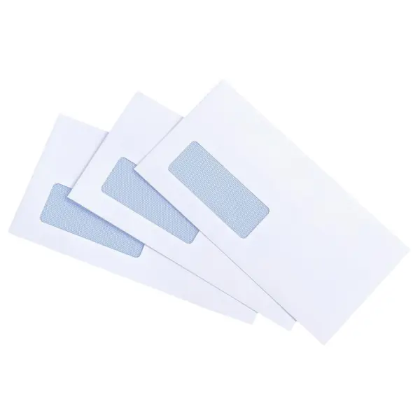 White Window Envelope 4x9 (25’s) | Jiwa Book Store