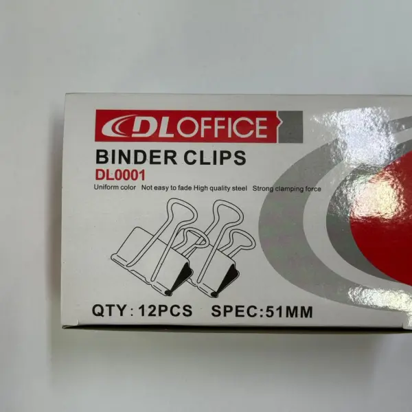 BINDER CLIP 51MM (2") (DOZEN) | Jiwa Book Store