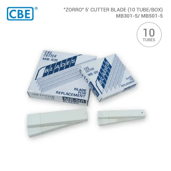 CBE "ZORRO" CUTTER BLADE REFILL [MB-301/MB-501] | Jiwa Book Store