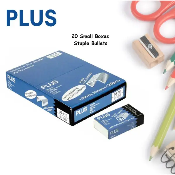 PLUS NO.10 STAPLES (SS-010) | Jiwa Book Store