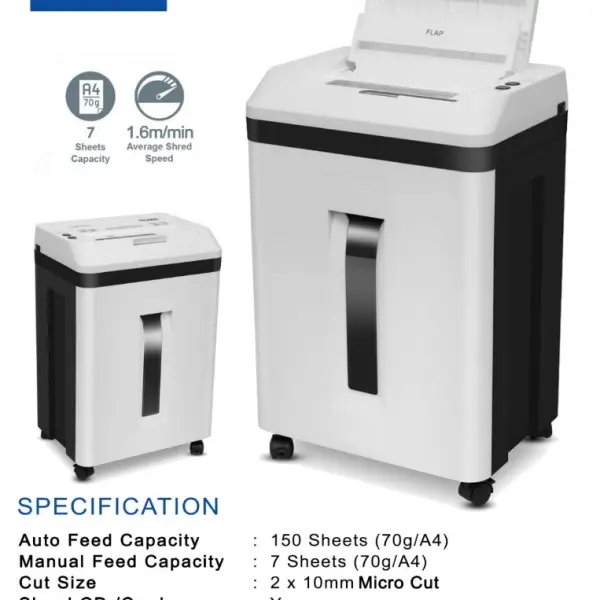 MKP PAPER SHREDDER SHP MF-7 | Jiwa Book Store