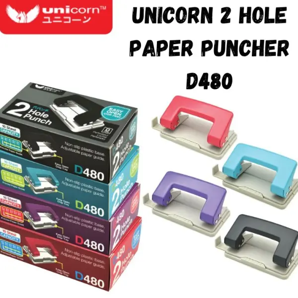 UNICORN D480 2 HOLE PUNCH | Jiwa Book Store