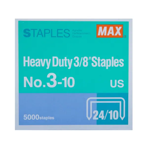 MAX Heavy Duty Staples No3-10 (24/10) | Jiwa Book Store