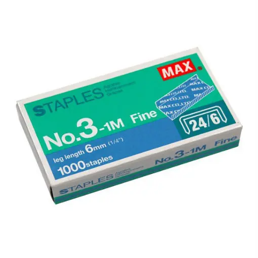 MAX STAPLES NO.3-1M | Jiwa Book Store