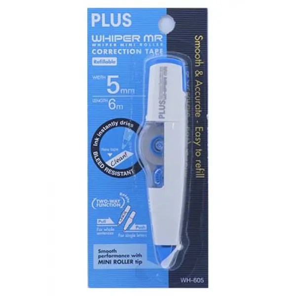 PLUS WHIPER MR REFILLABLE CORRECTION TAPE | Jiwa Book Store