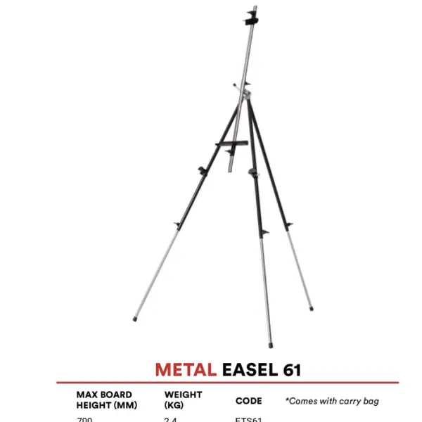METAL EASEL STAND | Jiwa Book Store