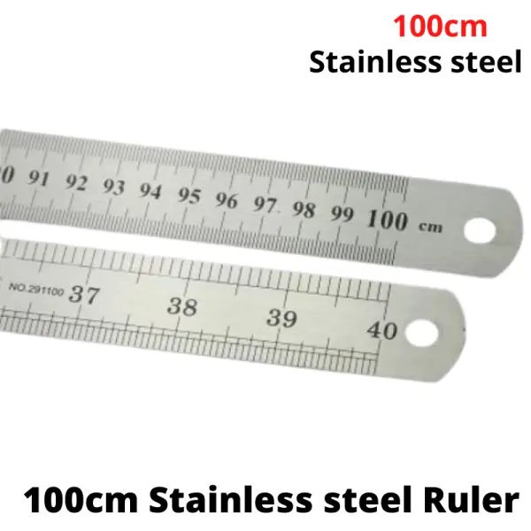100CM (40") STEEL RULER | Jiwa Book Store