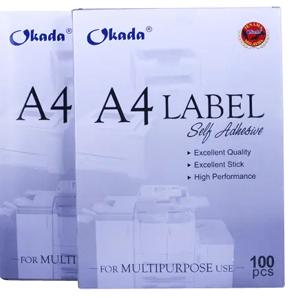 A4 COLOUR LUMINOUS STICKER | Jiwa Book Store