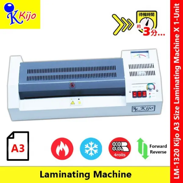 KIJO LM-1320 A3 LAMINATING MACHINE | Jiwa Book Store