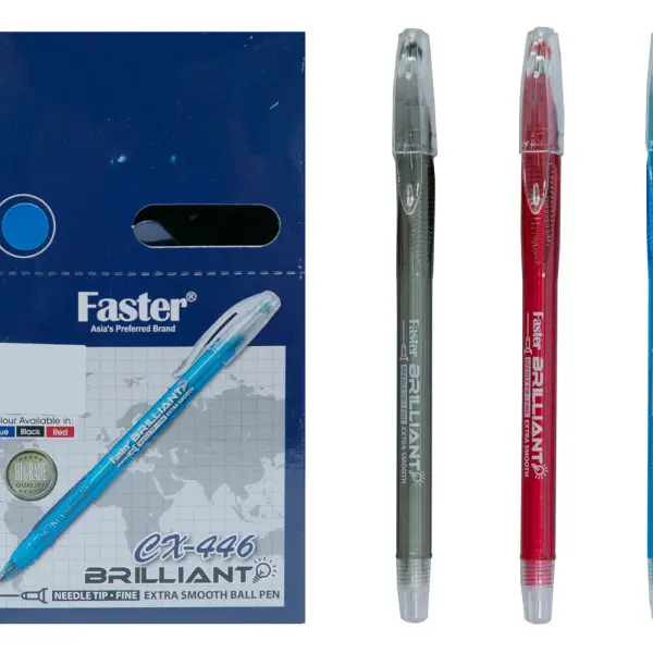 FASTER CX-446 BRILLIANT BALL PEN | Jiwa Book Store