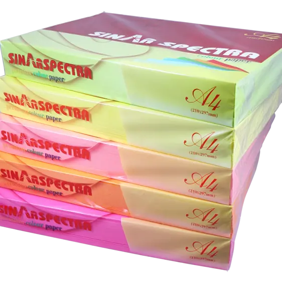 A4 80GSM-COLOUR PAPER (450 SHEETS) | Jiwa Book Store