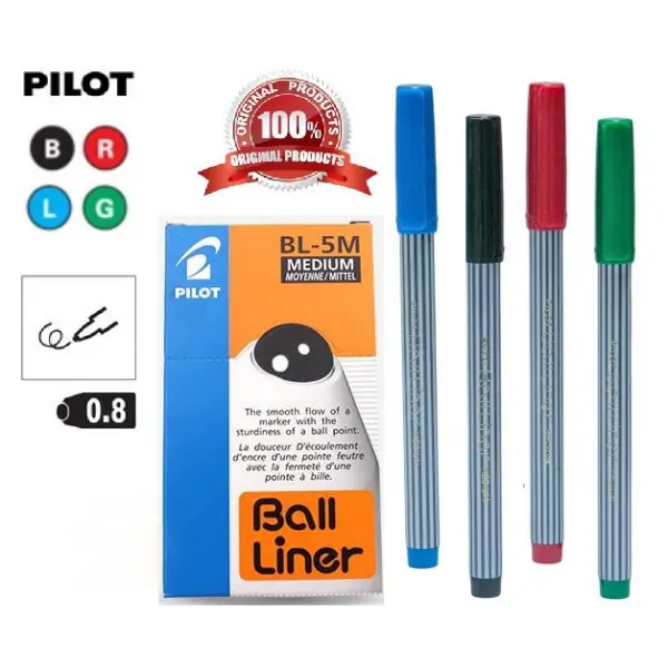PILOT BALL LINER PEN | Jiwa Book Store