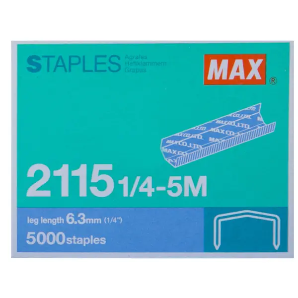 MAX STAPLES BULLET 2115 1/4-5M | Jiwa Book Store