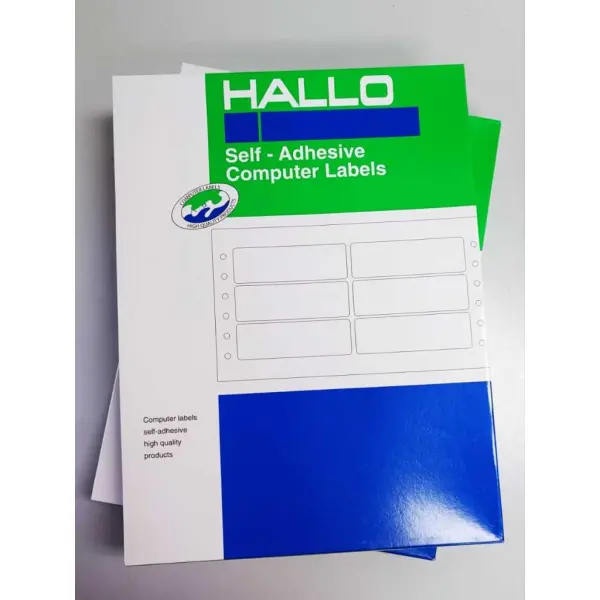 Hallo Computer Labels | Jiwa Book Store