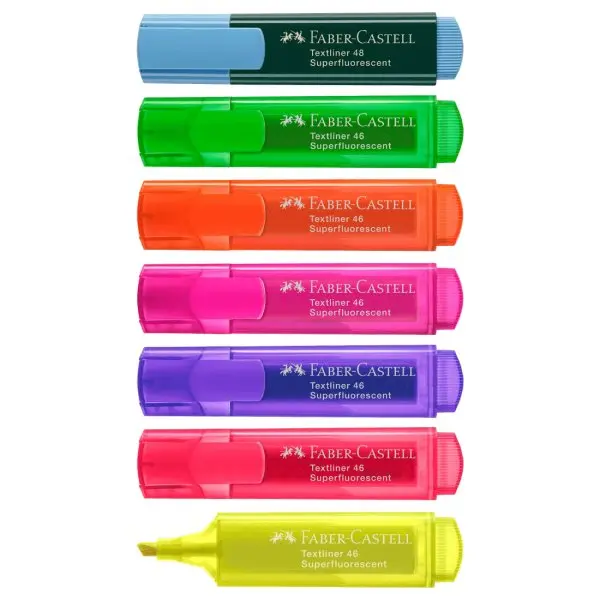 FABER CASTELL TEXTLINER 46 SUPERFLUORESCENT HIGHLIGHTER | Jiwa Book Store