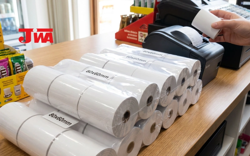 80x60 thermal paper roll Malaysia POS receipt paper supplier