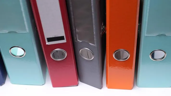 Office filing tools and stationery supplies for Johor business restocking including files clips tape and labels