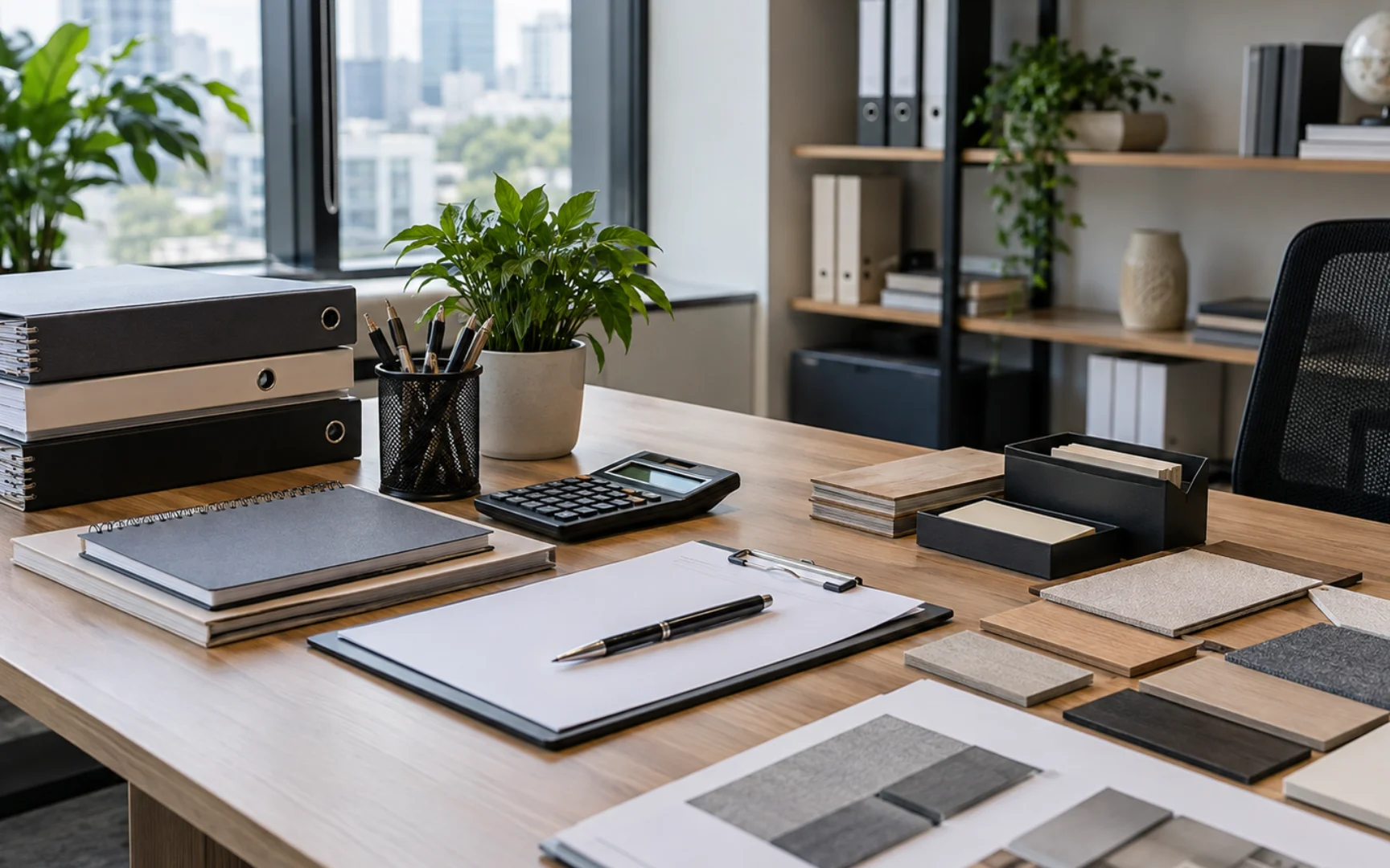 Cross-border office procurement planning with office supplies and workstation requirements