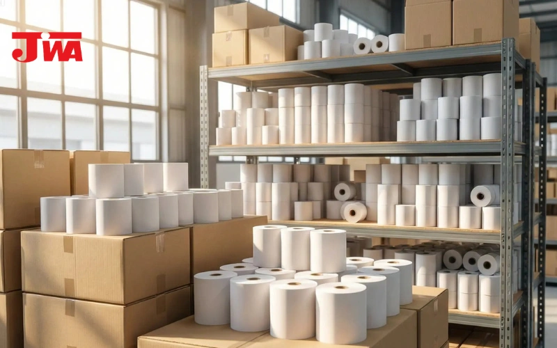 POS receipt printing using thermal paper roll in Malaysia retail counter and cashier system