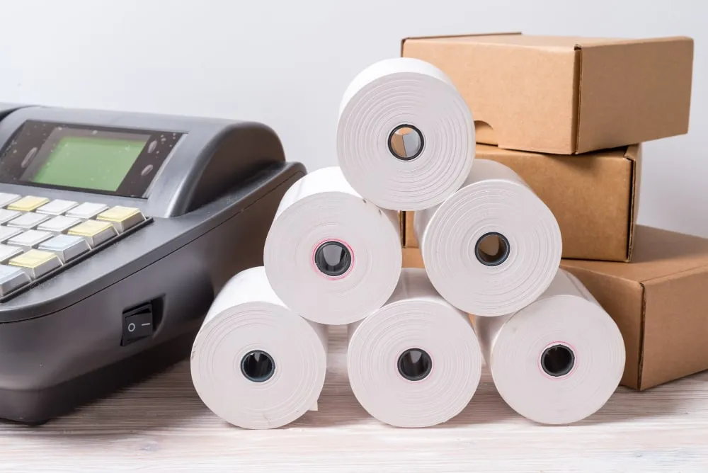 Proper storage best practice for thermal paper rolls cartons in a cool dry place Malaysia