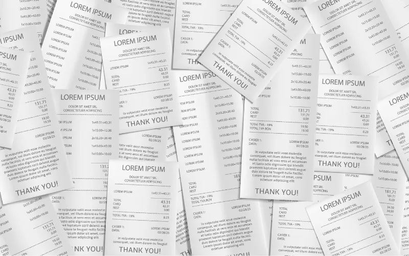 Thermal receipt paper fading storage handling guide Malaysia for POS paper rolls